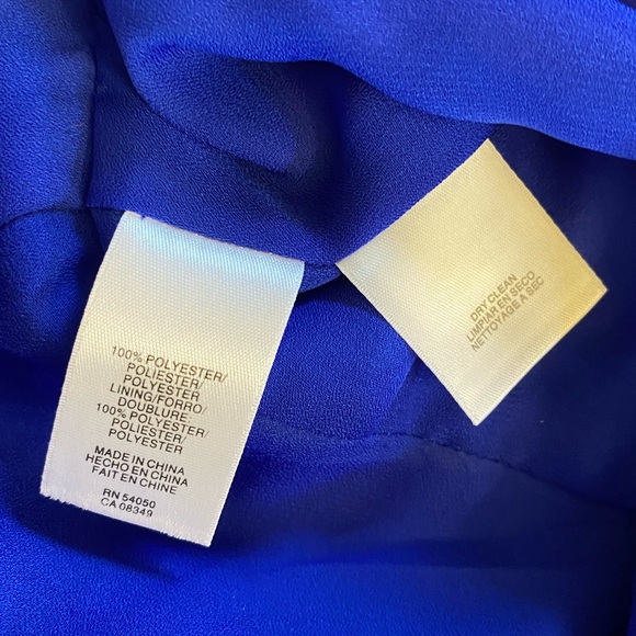 Jones New York Petite Watercolor Floral Dress - Picture 6 of 6